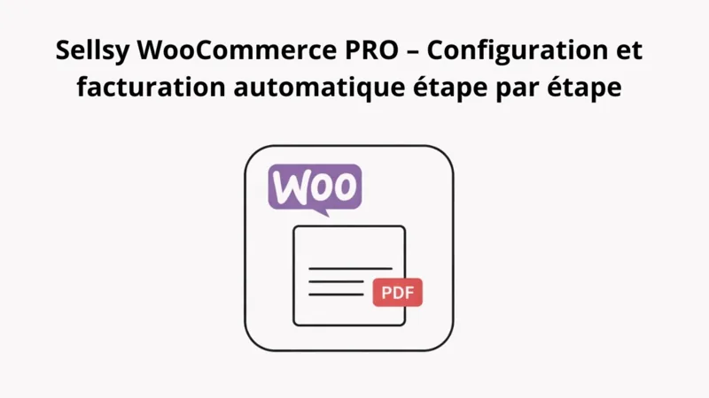 Image de la vidéo sur la configuration de l'extension Sellsy WooCommerce PRO